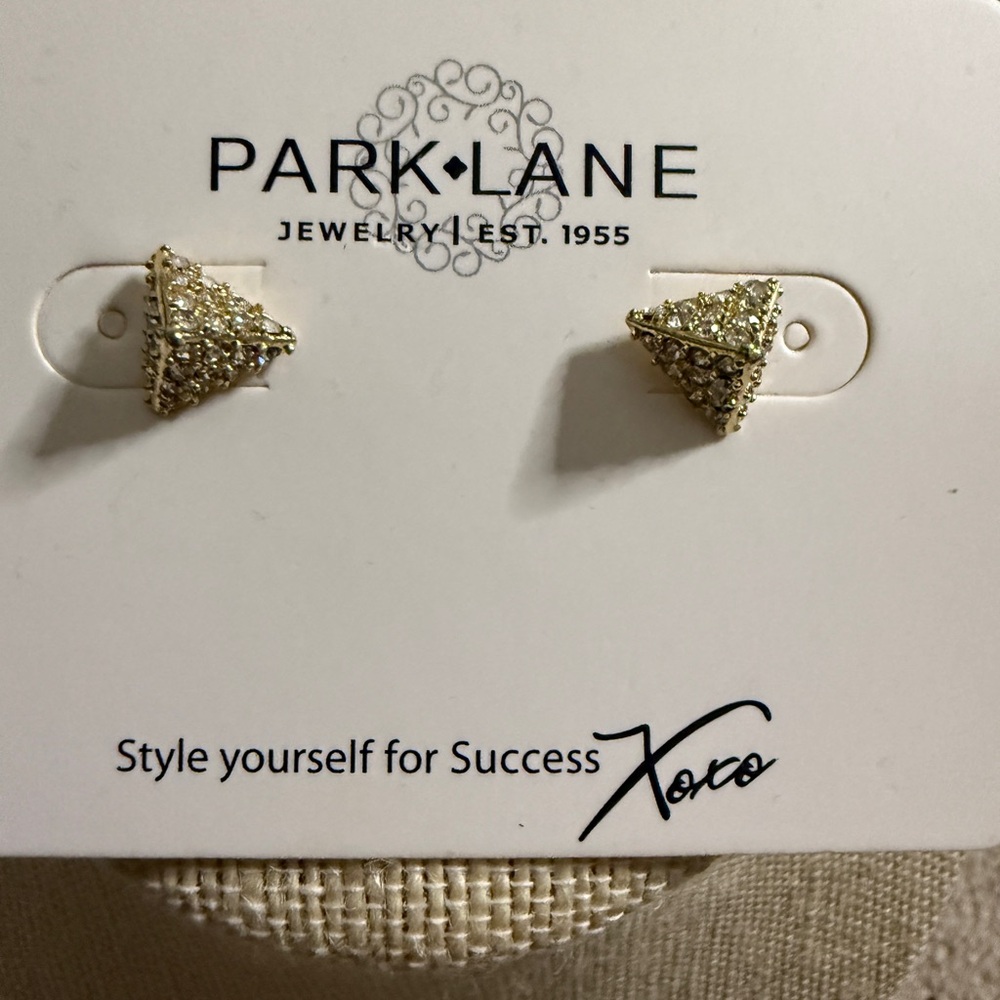 Park Lane Gold Cleo Stud Earrings